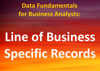 Line of Business Specific Records