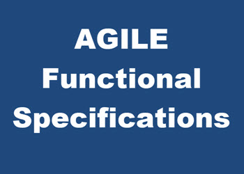 Agile Functional Specifications